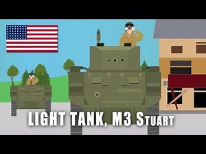 WWII Tanks: Light Tank M3 'Stuart'