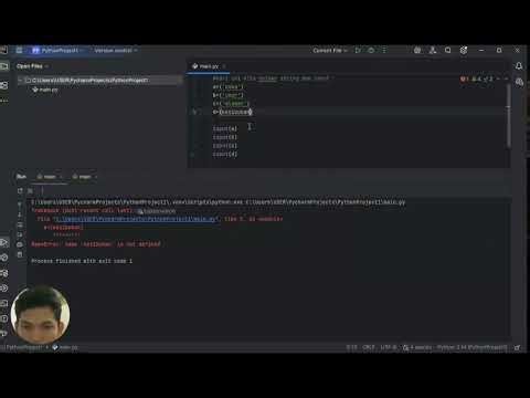 Belajar String dan Input di python