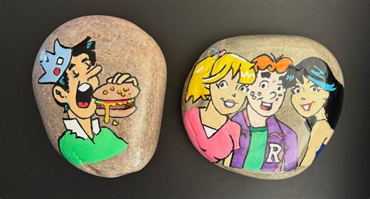 Dotz Rocks | The Archie comics: Jughead Jones, Archie Andrew's, Betty Cooper and Veronica Lodge ! Welcome to Riverdale! All items are for sale, DM us... | Instagram
