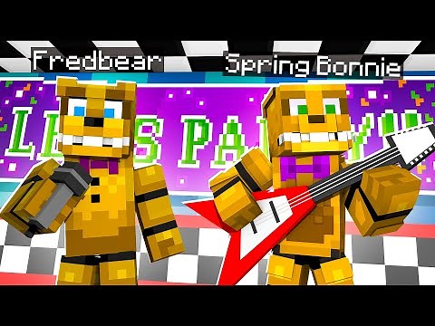 Fredbear & Spring Bonnie | Minecraft Five Nights at Freddy’s FNAF Roleplay