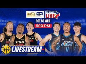 LIVE: MERALCO vs. TITAN ULTRA | PBA SEASON 50 PHILIPPINE CUP | October 8, 2025