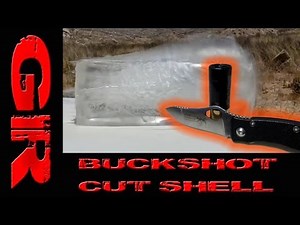 Gel Test - Cut Shell With Buckshot