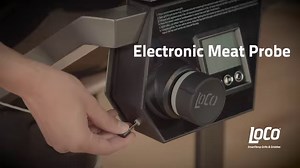 The LoCo SmartTemp Kettle Grill featuring our Fan the Fire technology. With an integrated fan that blows on the charcoal, ignition is fast and simple. While grilling, the fan automatically turns on to maintain the cooking temperature. Grilling just got easier! | LoCo