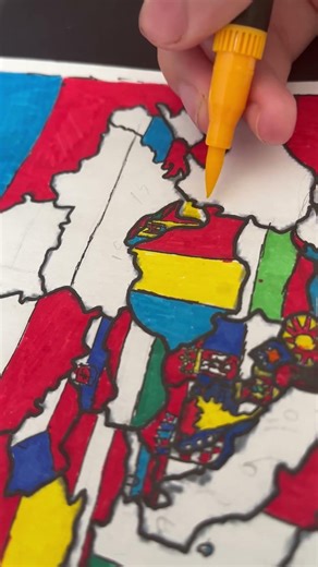 Desenez Europa part 46 Ucraina 🇺🇦 #fade #alanwalker #ucrania #drawing