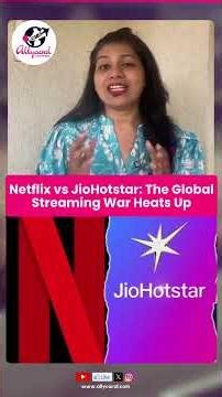 #Allycaral Decode | Netflix vs JioHotstar: The Global Streaming War Heats Up 🎬🔥