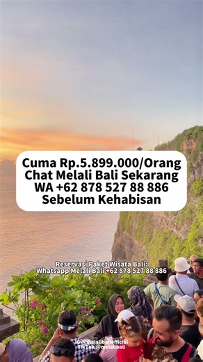 Promo 2026 Paket Wisata 7 hari 6 malam di Bali