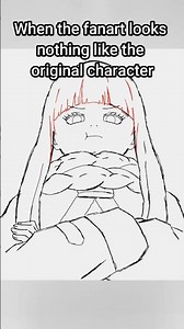 When The Fanart Looks Nothing Like The Original Character