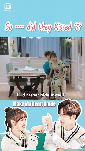 Romantic Kiss Scenes in 'Make My Heart Smile' Drama