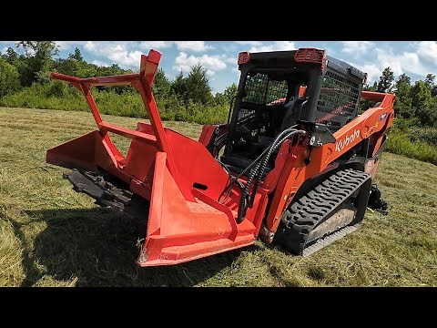 Vaporizing Invasive Trees with the AGT Top Cat Forestry Disk Mulcher