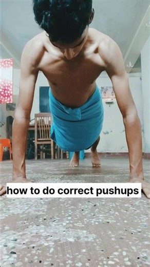 How to do pushups ..#shorts