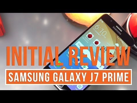 Samsung Galaxy J7 Prime Initial Review - The Best J Series Phone?