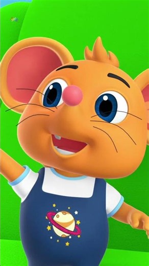 Hickory Dickory Dock #shorts #nurseryrhymes #kidssongs #kindergarten #trending