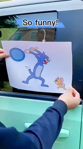 Tom and Jerry Cars: Fun Auto Stickers for Enthusiasts