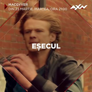 13K views · 93 reactions | MacGyver iese din tipare din nou să-ți salveze serile de marți. Urmărește premiera sezonului 5, din 23 martie la AXN. | AXN Romania | Facebook