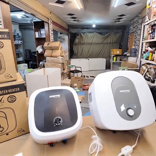 🚿 Geepas Electric Water Heater – 15L & 30L ⚡ ✅ Powerful 2000W Heating for Instant Hot Water 🔥 ✅ Italian Thermostat with Safety Cut-Out 🇮🇹 ✅ Multi-Safety Valve ELCB Power Cable 🛡️ ✅ High-Density PUF Insulation for Long Heat Retention ♨️ ✅ Withstands up to 8 Bar Pressure 💧 | Afridi Imports - Since 1993