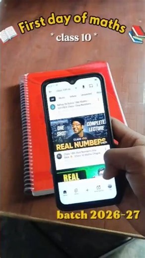 1st time class 10 ki maths padh liya 😳class 10th cbse student 👍#minivlog #studywithme #study