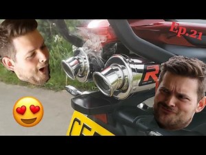 A Fazer in My Life - Episode 21 - LOUD pipes! FZ6 DOMINATOR R stainless!
