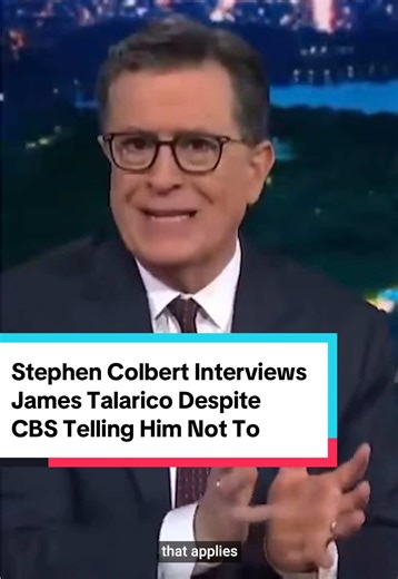 "FCC you!" Stephen Colbert isn't taking CBS bowing to FCC pressure lig... | stephen colbert