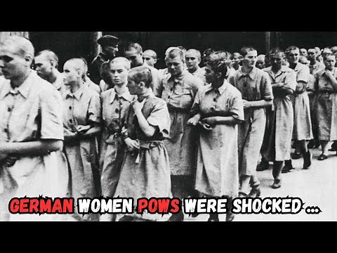 German Women POWs Arrived On US Soil — Shocked To See U.S. Military Might