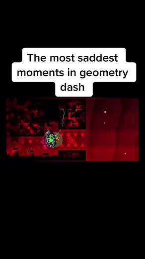 Exploring the Saddest Moments in Geometry Dash