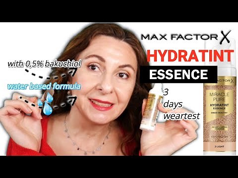 This New Foundation Will Blow Your Mind! Max Factor Miracle Pure Hydratint Essence