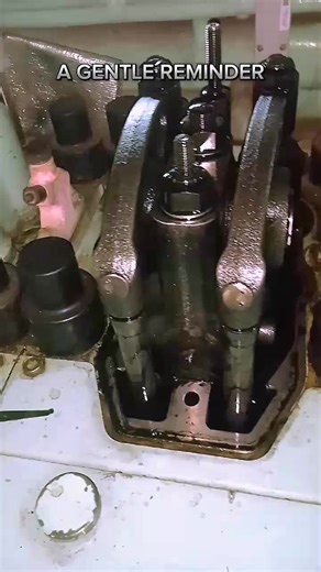 TAPPET CLEARANCE MEASUREMENTS AND ADJUSTMENTS Take care of your engines and remember to send this video to your friends to also remind them of this simple yet important routine task on their engines 😍🔧🛠️⚓🚢 #fblifestyle | Master Engineer Fix