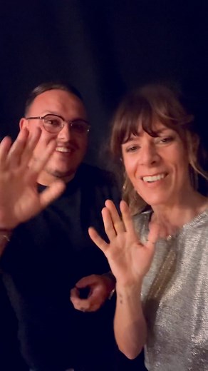 Merci @magali_ripoll_officiel, à tres vite sur vos écrans le 23/06 à 18h35 sur @noplpoff 🕺🎤 | Brandon Wolff - Chant