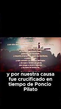 El Credo católico explicado en oración