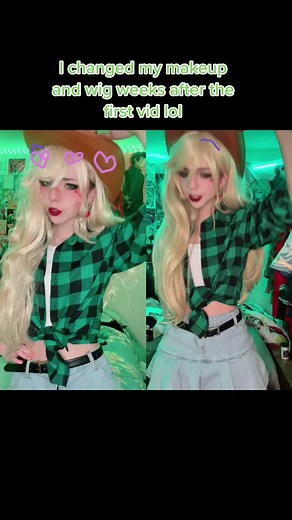 Equestria Girls Applejack Cosplay Makeup Transformation