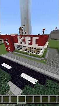 Construi KFC en minecraft #minecraft #kfc #kaza013