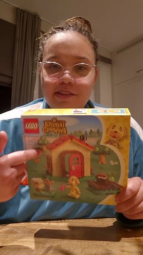 Goldies cosy house lego set! #animalcrossing #lego #goldie #legotok #kruidvat @LEGO