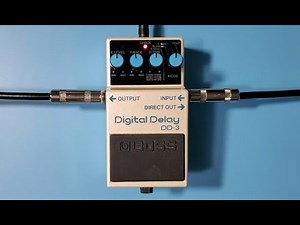 Boss Digital Delay DD-3 Demo