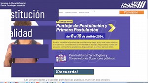 14K views · 101 reactions | ¿Vas a postular por un cupo en un instituto superior tecnológico y/o conservatorio público? Sigue los pasos indicados en el tutorial .  Puedes elegir de 1 a 3 opciones de carrera, de forma libre y voluntaria.  En www.registrounicoedusup.gob.ec ¡Decide con responsabilidad!  | Viceministerio de Educación Superior | Facebook