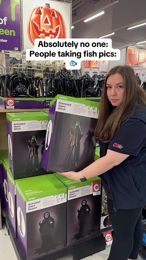 Reeling in the Halloween spirit 🎃🐟 #KmartAus #KmartFinds #halloween24