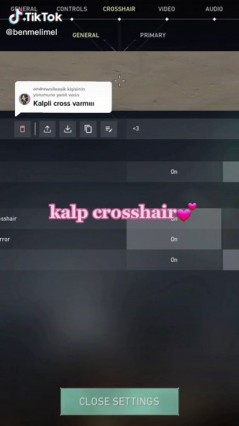Valorant Kalp Crosshair Kodu Nasıl Yapılır?