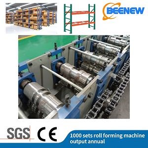High Capacity Rack Roll Forming Machine for Enhanced Production Rates