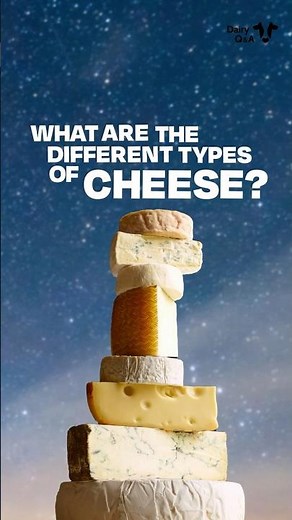 What are the different types of cheese? Get ready! There's nearly 2,000 types around the world...
