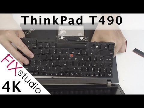 Lenoto ThinkPad T490 - disassemble [4k]