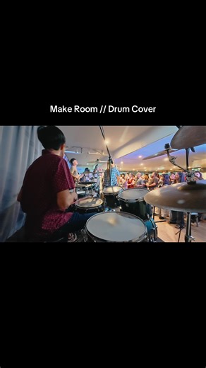 Make Room Drum Cover: Worship Drumming Performance