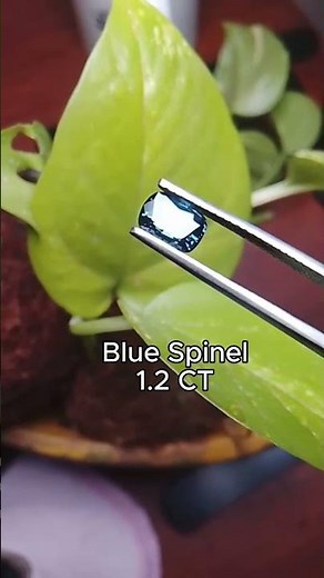 Intense 1.2ct Natural Blue Spinel - Rare Teal Hue 💎 | SD Gems