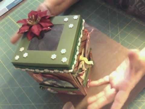 Explosion Box Christmas Version