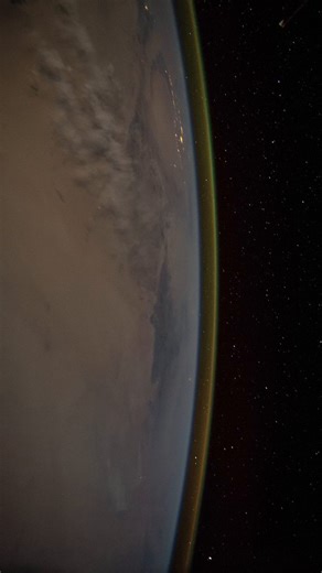 Earth at night viewed from space (watch fullscreen).
