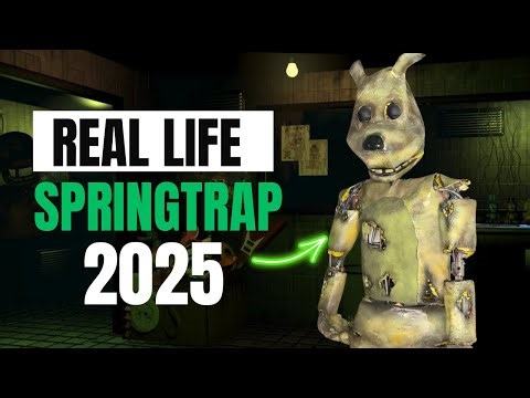 Real Life Springtrap 2025 Version