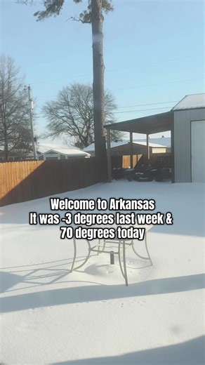 Arkansas Weather Shifts from Frigid to Fabulous