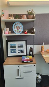 POV: Lakeside office dreams 🤩 Ellie, EDG Manager, gives us a peek at her dreamy desk setup. Head to our stories to follow a full day in her life! | MathWorks