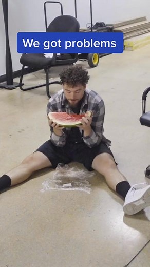 18K views · 527 reactions | We do :( #problem #watermelon #yum #milk #uhoh | keegantindall | Facebook