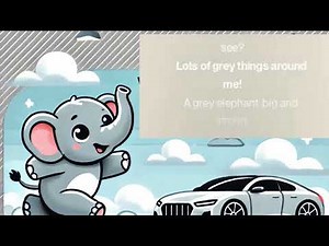 Learn the Color GREY! Fun Kids' Color Song #LearnColors #GreyThings #preschoolsongs