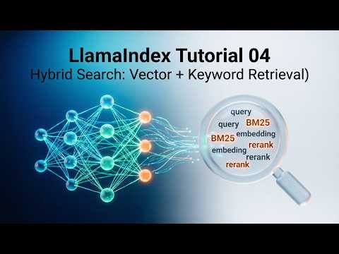 LlamaIndex Tutorial 04: Hybrid Search (Vector + Keyword Retrieval