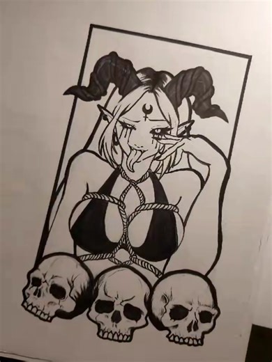 Unreferenced Art Drawing of Yuji Itadori