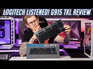 Logitech G915 TKL - Cutting-Edge Wireless Mechanical Keyboard for 2020!